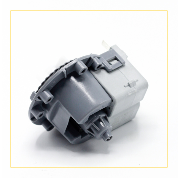 Насос сливной Hanyu для стиральной машины, 3 самореза, клеммы вперед раздельно, 9011172.