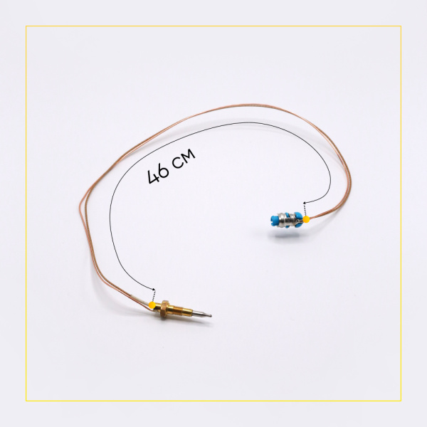 Термопара для плиты Beko 230100032, Bosch 00416742 L-520 мм