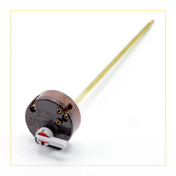 Термостат стержневой для водонагревателя KST5-1 20A, 30-77°C, L=270 мм, с флажком