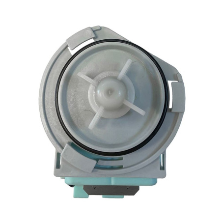 Насос сливной для посудомоечной машины 3 защелки, клеммы назад вместе 1748200100