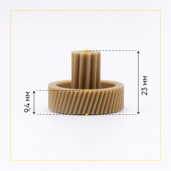 Шестерня для мясорубки Moulinex Д-31/12, зуб-51/11, косой/прямой