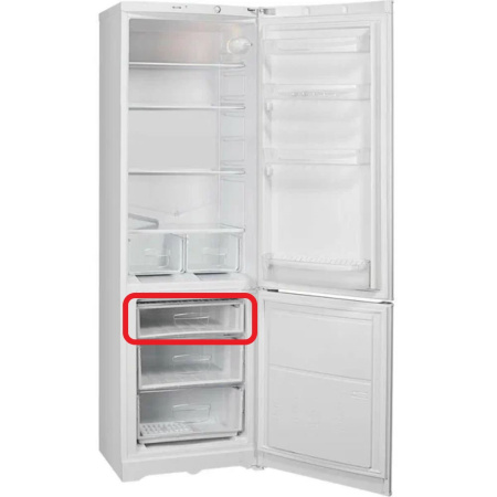 Панель ящика для морозильной камеры холодильника Indesit/Ariston C00857284 / C00283275
