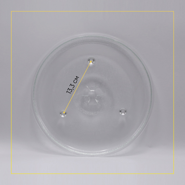 Тарелка для микроволновой печи Midea (Д-270мм, под крестик)