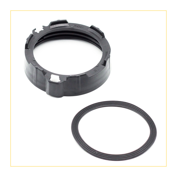 Гайка (зажимное кольцо) с прокладкой блендерной чаши для Braun 7322310464