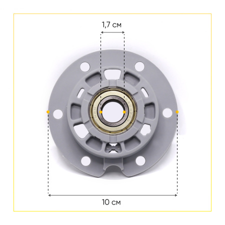 Опорный узел Whirlpool / Indesit 481231018578 