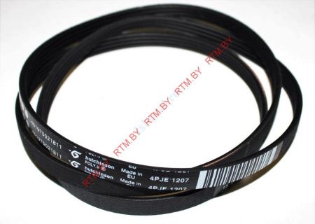 Ремень для стиральной машины 1207 j4 el черный