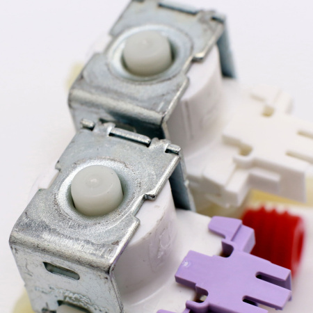 Электромагнитный клапан для стиральной машины Indesit, Ariston 2-ой, 90 гр., 110333