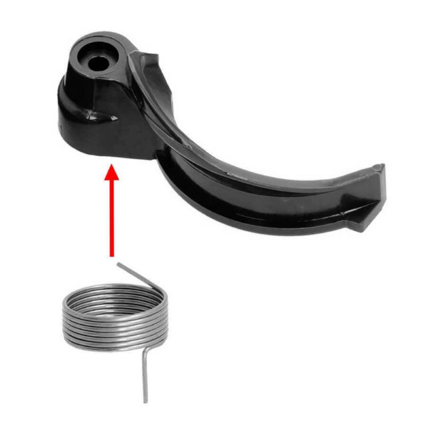 Пружина сброса отработанного кофе для De'Longhi EAM, ESAM, 6132103500