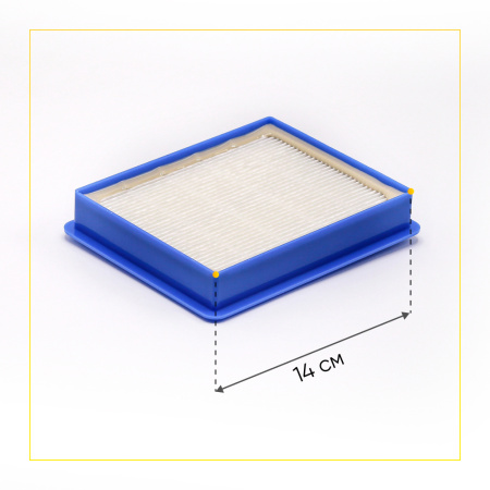 HEPA-фильтр для пылесоса ELECTROLUX / PHILIPS (Код оригинального набора EFH12W/FC8038) 00802788
