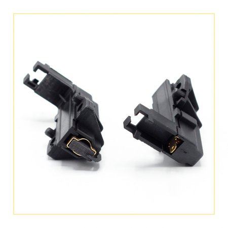 Угольные щетки в корпусе 5x13,5x32 клееные, правая заточка, штыри по бокам, CAR036UN (комп. 2 шт)