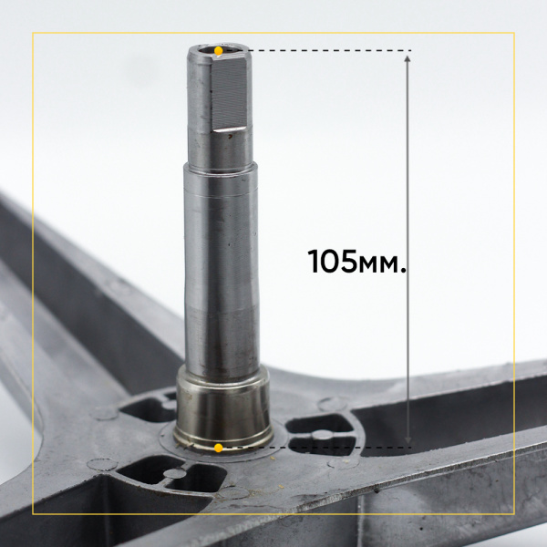 Крестовина барабана для стиральной машины Samsung dc97-15182a (6203/6204, вал 105mm) 5кг