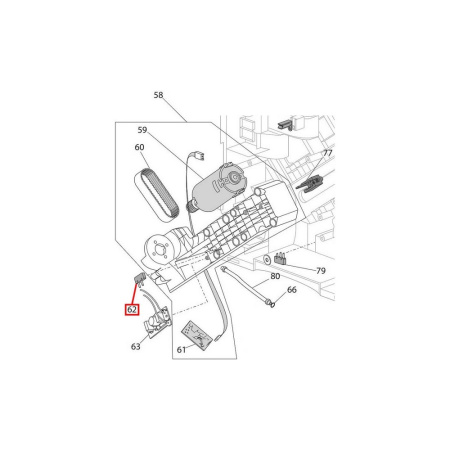 Микровыключатель для кофемашины De'Longhi 5132110500