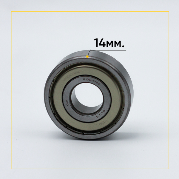 6303 zz NSK подшипник для стиральной машины (17x47x14 мм)