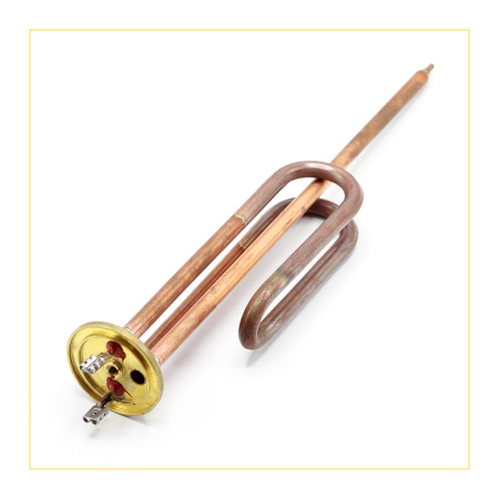 ТЭН для водонагревателя 1500W фланец MTS, Г-образный, короткие контакты, 65111790