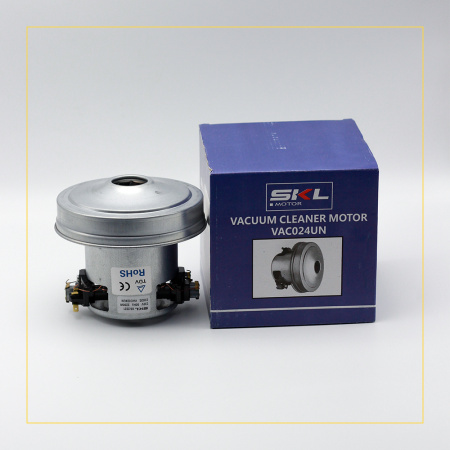 Двигатель для пылесоса 2200 Вт, H-124 мм, D-130 мм, без юбки