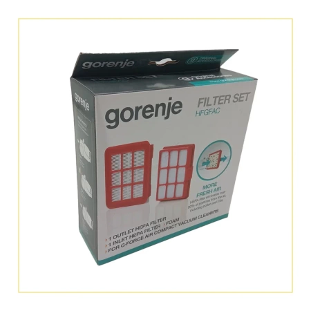 Комплект фильтров HEPA для пылесоса Gorenje 732742
