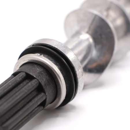 Шнек в комплекте с хвостовиком (втулкой) к мясорубкам Braun (не оригинал)