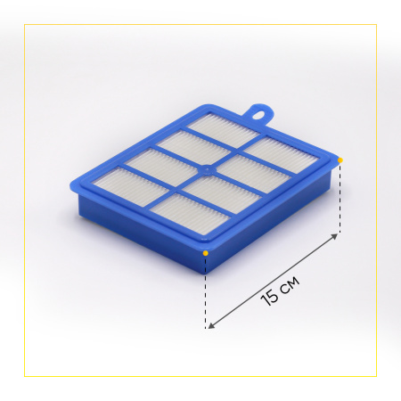 HEPA-фильтр для пылесоса ELECTROLUX / PHILIPS (Код оригинального набора EFH12W/FC8038) 00802788