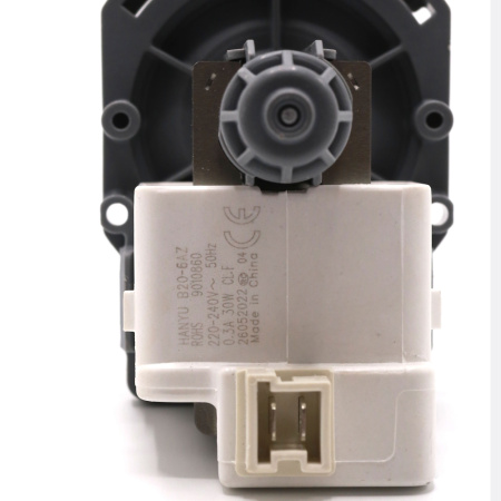 Насос сливной Hanyu для стиральной машины, 3 защелки, клеммы назад вместе, 9010860