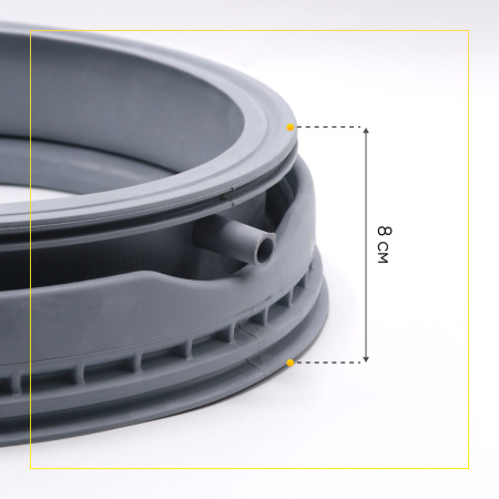 Манжета люка 00361127 (со стоком) для стиральной машины Bosch / Siemens 