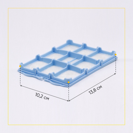 Моторный фильтр для пылесоса BOSCH, SIEMENS (аналог 618907 / VZ01MSF)