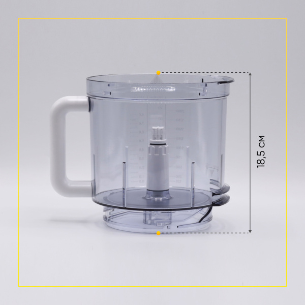 Чаша для кухонного комбайна Braun BR67051144 (AS00005622) 2000 ml