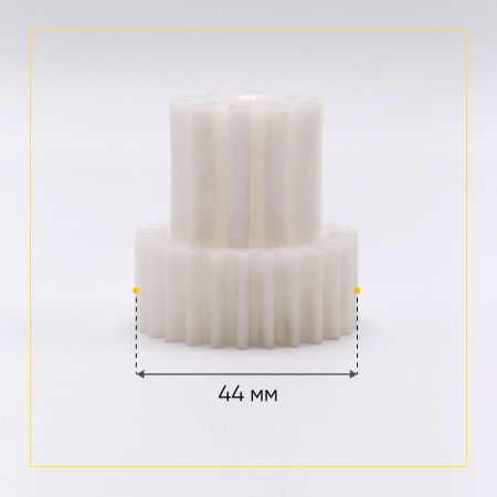 Шестерня для мясорубки Kenwood (Д-44/29мм, зуб-26/10шт, прямой/прямой)