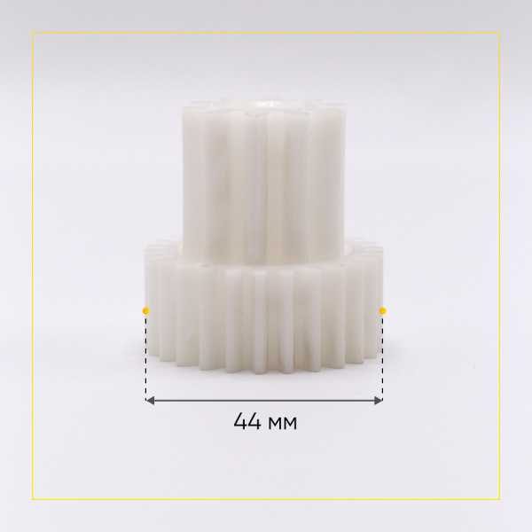 Шестерня для мясорубки Kenwood (Д-44/29мм, зуб-26/10шт, прямой/прямой)