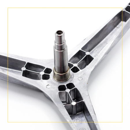 Крестовина барабана для стиральной машины Samsung DC97-15971A(EBI740) (6204/6205, вал 107мм)