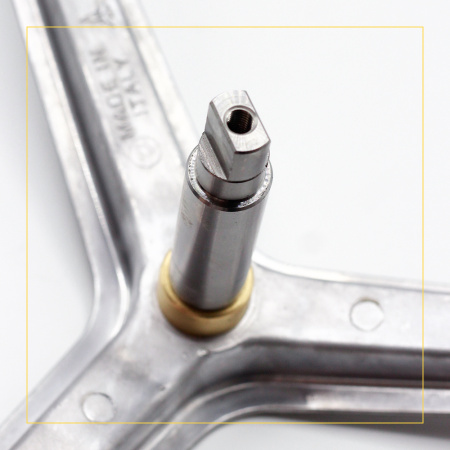 Крестовина барабана для стиральной машины Ariston, Indesit 210154228 (EBI791) (6204/6205, вал 113мм)