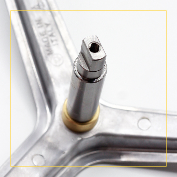 Крестовина барабана для стиральной машины Ariston, Indesit 210154228 (EBI791) (6204/6205, вал 113мм)