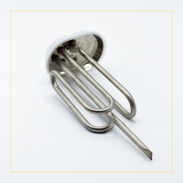 ТЭН для водонагревателя с прокладкой 2500W, RF, фланец 80/110 мм, под анод М5, нерж.