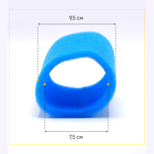 Фильтр контейнера влажной уборки для пылесоса Zelmer, Bosch 00797694