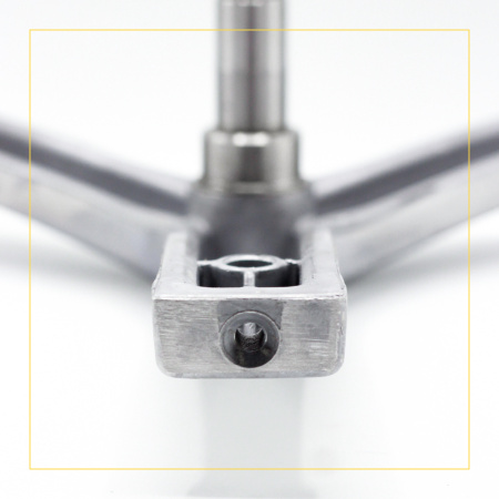 Крестовина барабана для стиральной машины Haier 0020100450B (6204/6205, вал 87,5 мм)