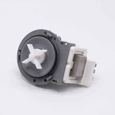 Насос сливной Hanyu для стиральной машины, 3 самореза, клеммы назад вместе, 908092000900, с камерой насоса