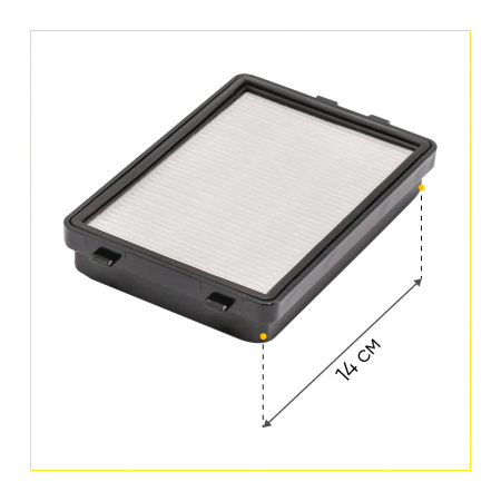 HEPA-фильтр для пылесоса Samsung SC-88 (аналог DJ97-01670D) 00802429