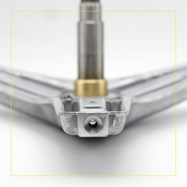 Крестовина барабана для стиральной машины LG 4434ER1008A/B 4434ER1005D (EBI723) (6305/6306, вал 116,5мм), прямой привод(под болт)