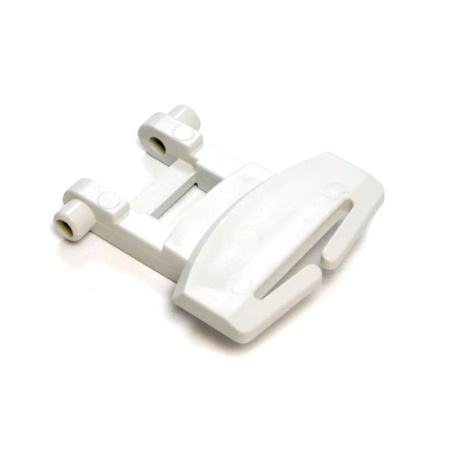 Вставка ручки люка для стиральной машины Ardo, Atlant (пластик белый, прозрачный)