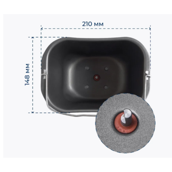 Чаша для хлебопечки Kenwood KW712245