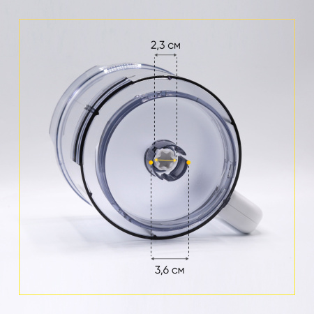 Чаша для кухонного комбайна Braun BR67051144 (AS00005622) 2000 ml