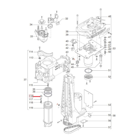 Клапан крышка для кофемашины De'Longhi 5313277681