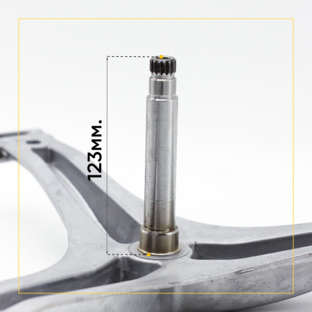 Крестовина барабана для стиральной машины Атлант 301362006, 301362010 (6203/6204, вал 123мм) 