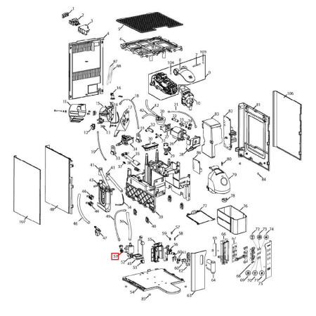 Переходник для кофемашины De'Longhi 5332196900