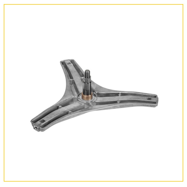 Крестовина барабана для стиральной машины LG 4434ER1004B, 4434ER1007B, 4434ER1007A (EBI726) (6205/6206, вал 106мм, под гайку)