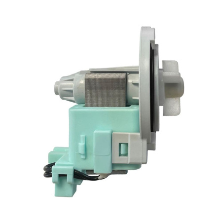 Насос сливной для посудомоечной машины 3 защелки, клеммы назад вместе 1748200100